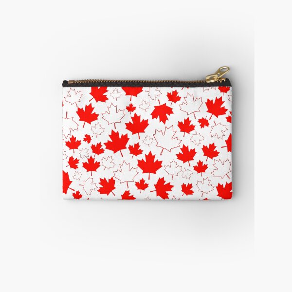 Item preview, Fun Festive Canada Maple Leaf Red White Random Pattern designed and sold by judgeart.