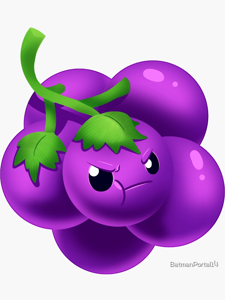 "Sour Grape" Sticker for Sale by BatmanPortal14 Redbubble