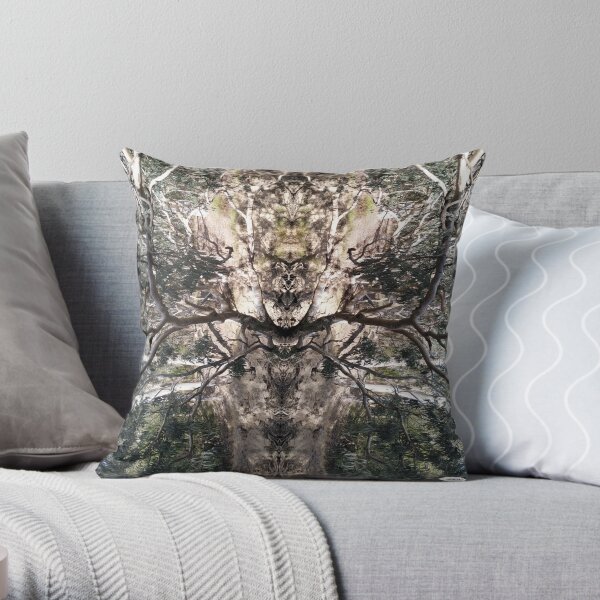 Nature's Stag Throw Pillow