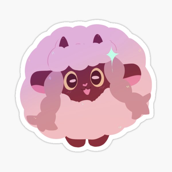 Flauschige Sticker