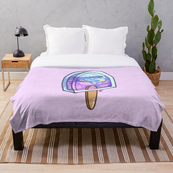 Galaxy Ice Pop Throw Blanket