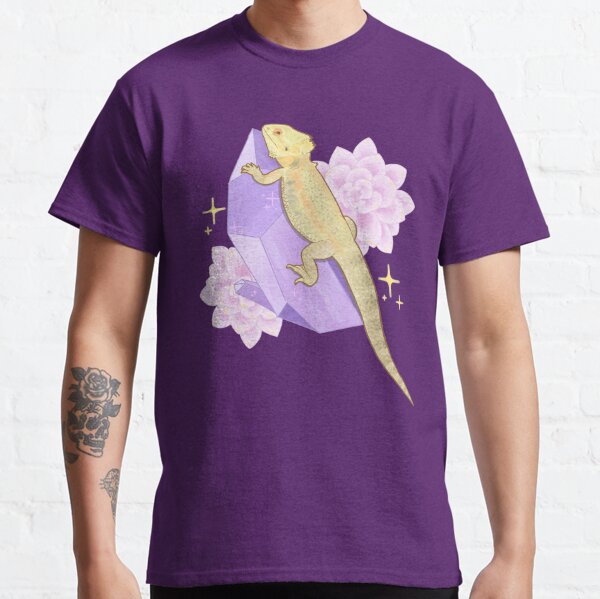 Bearded Dragon and Amethyst Classic T-Shirt