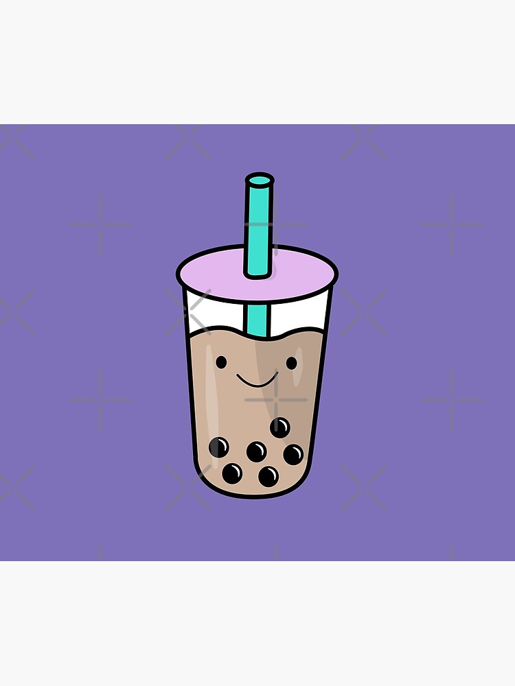 "Kawaii Boba Tea Pastel Bubble Tea " Tapestry for Sale by
