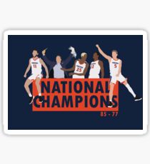 Pegatina Campeonato Nacional de UVA - Celebración del Equipo