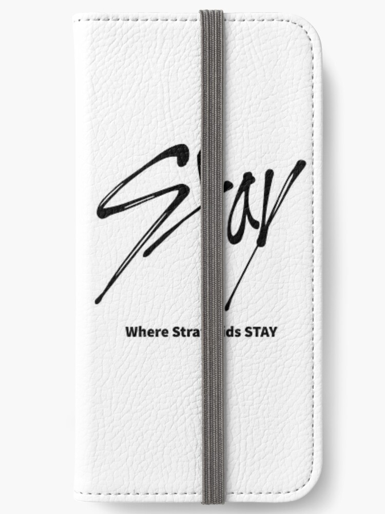 stray kids stay logo iphone wallet by michiyo goods redbubble stray kids stay logo iphone wallet by michiyo goods redbubble