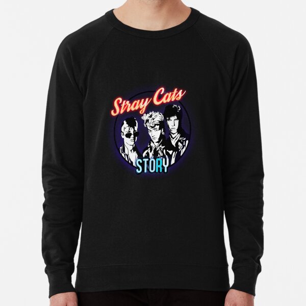 Stray Cats Brian Setzer Lightweight Sweatshirt By Mikike23 Redbubble