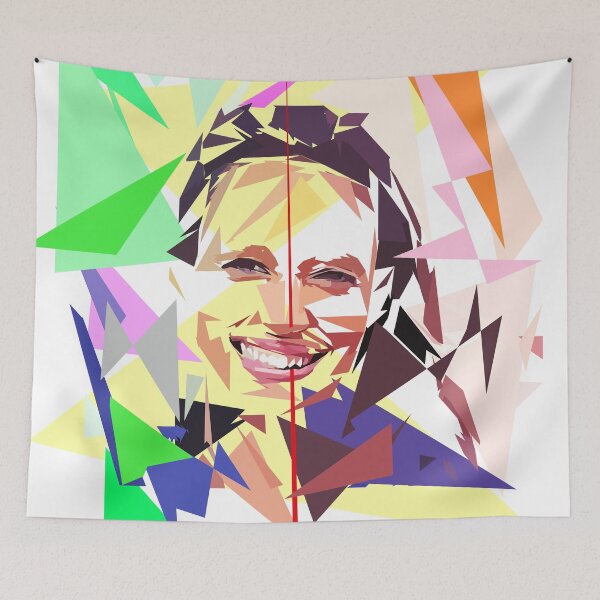 Item preview, Nathalie Schraen Guirma telematin France 2 chronicler designed and sold by piertom.