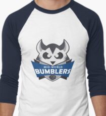 The Mid-World Bumblers Men's Baseball ¾ T-Shirt