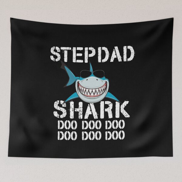 Item preview, StepDad Shark Doo Doo Step Daddy Fathers Day Gift designed and sold by Hananiah Merch.