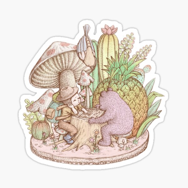 outdoor society Sticker