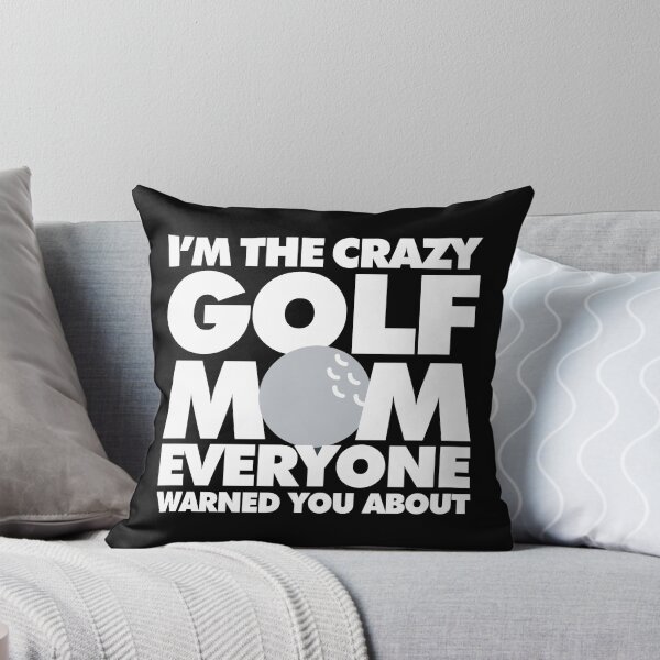 Artikelvorschau, Ich bin die verrückte Golf-Mama, vor der dich alle gewarnt haben. Lustiger Spruch entworfen und verkauft von elhefe.