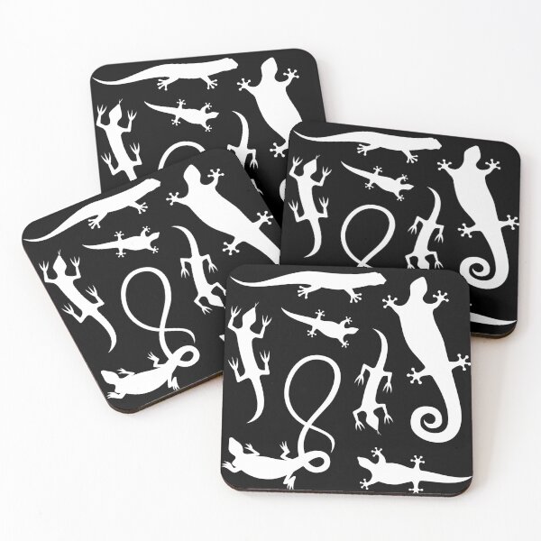 Item preview, Lizard Silhouettes White designed and sold by sifis.
