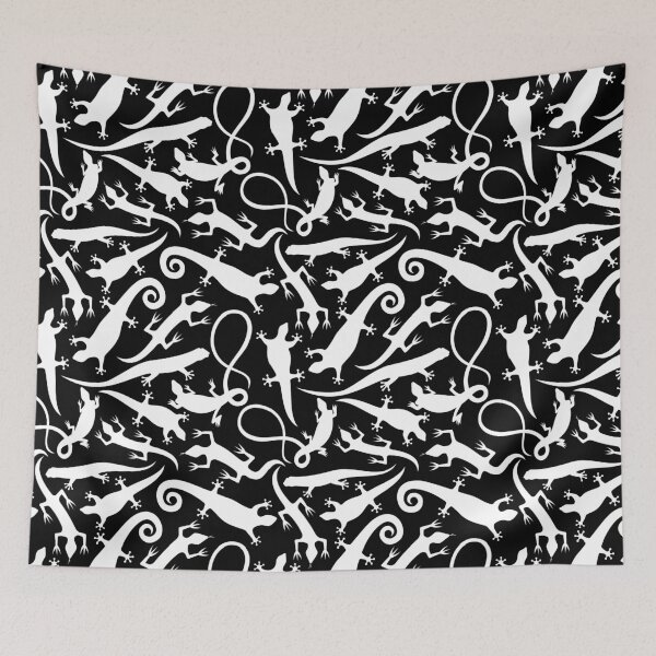 Item preview, Lizard Silhouettes White designed and sold by sifis.