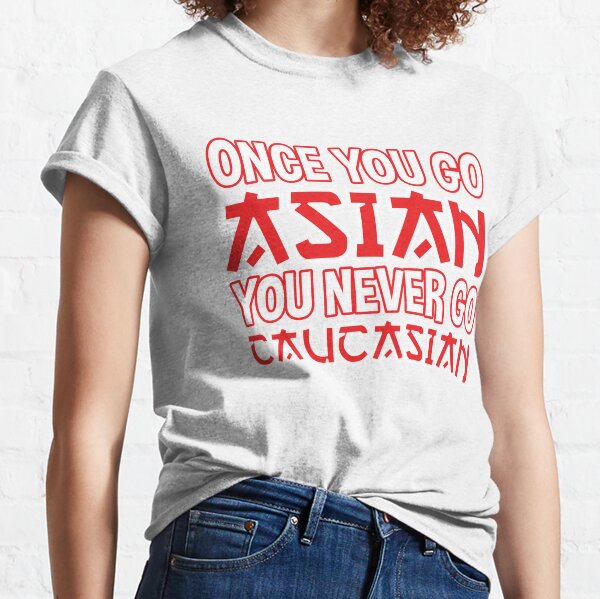 caucasian tshirt