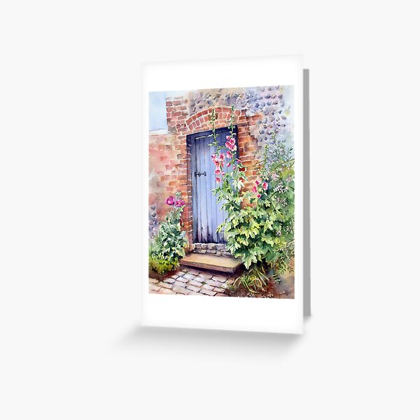 Blue Door at Arundel Greeting Card