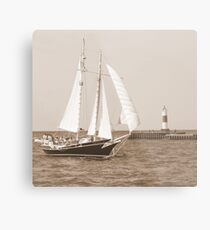 Schooner Metal Print