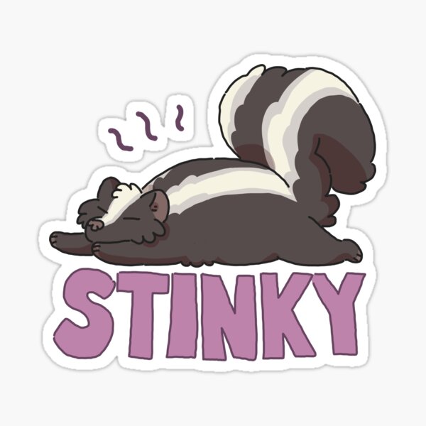 Stinky Skunk Sticker