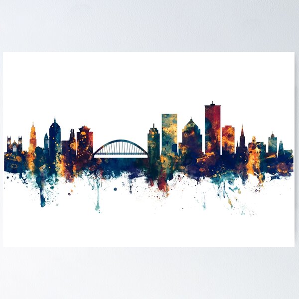 Item preview, Rochester New York Skyline designed and sold by ArtPrints.