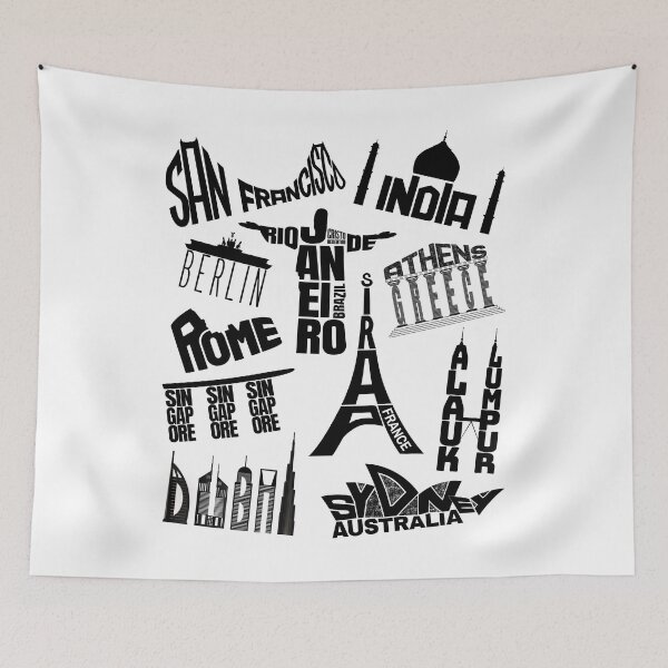 Item preview, Travel Around The World To World Famous Architecture  designed and sold by peter2art.