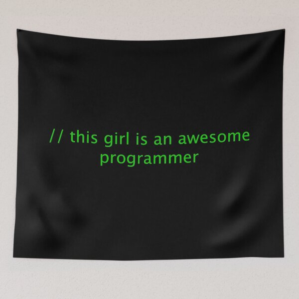 Item preview, This girl is an awesome programmer designed and sold by KeepOnCoding.