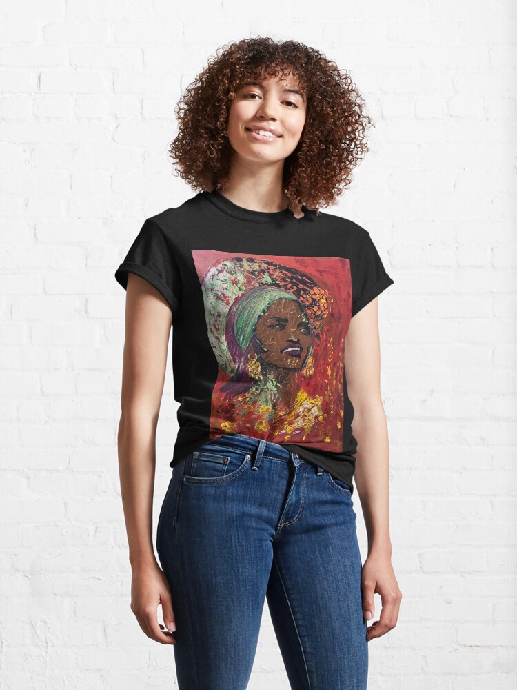 Alternate view of African Queen Classic T-Shirt