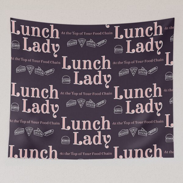 Item preview, Lunch Lady design Cafeteria Hero Funny Server product designed and sold by doodabobs.