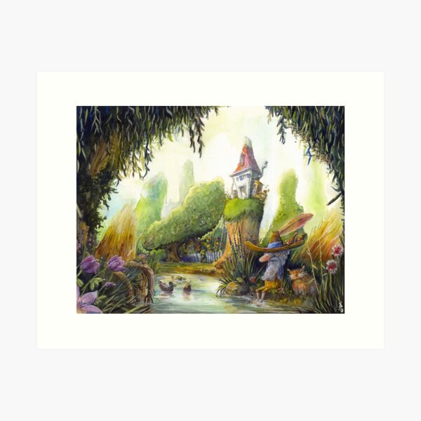 Lazy afternoon Art Print