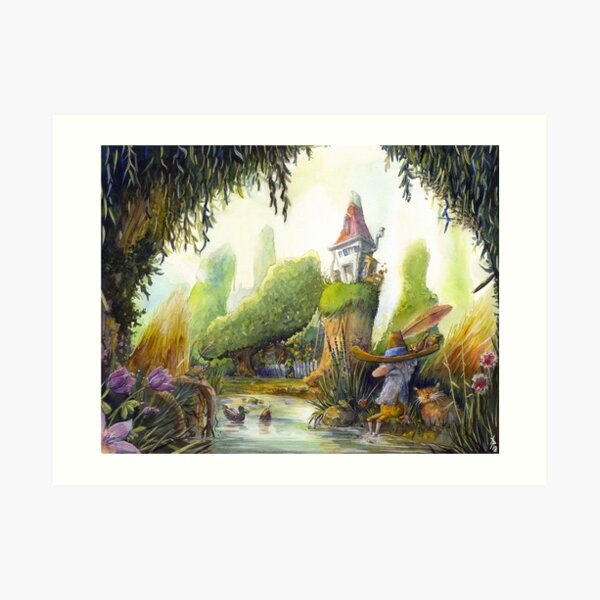 Lazy afternoon Art Print