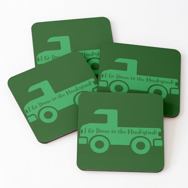 Item preview, Green Honkytonk Truck designed and sold by Yviemakes.