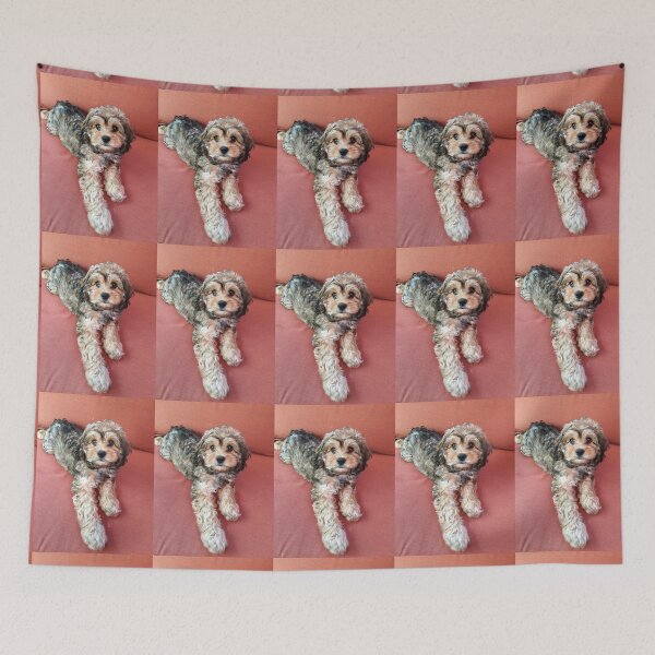 Item preview, Stella the Cavapoo Lounging designed and sold by SusanneFerrante.