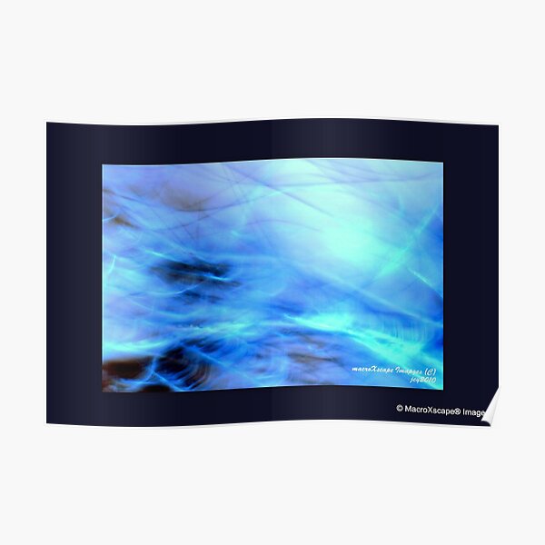 Rough Macro Sea World Poster