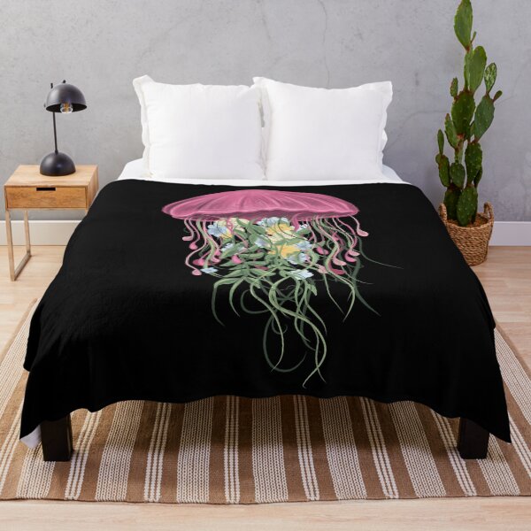 Item preview, Flower jellyfish underwater. designed and sold by emphatic.