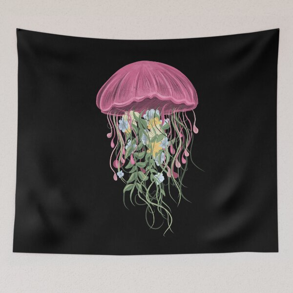 Item preview, Flower jellyfish underwater. designed and sold by emphatic.