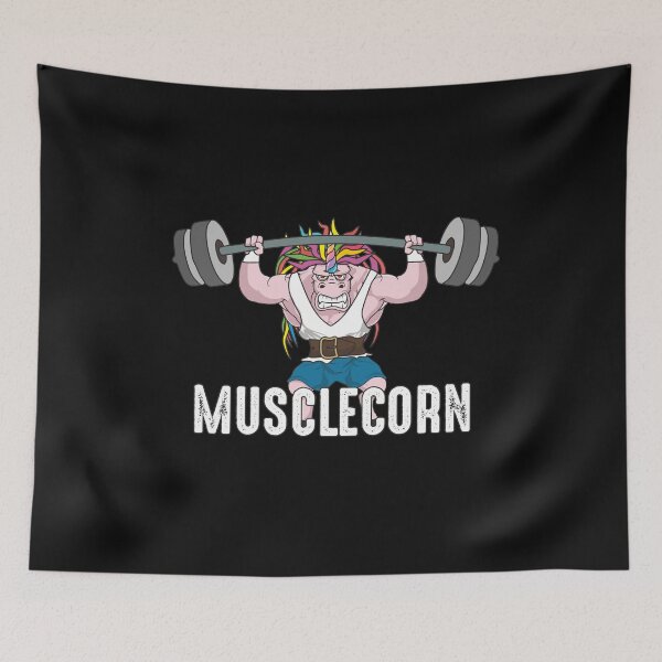 Item preview, Muscle Unicorn Weightlifting Gym Humor Mens Funny Gift  designed and sold by alenaz.