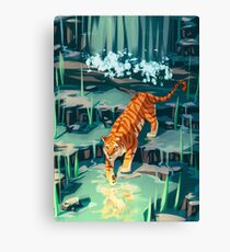 Golden Tiger Canvas Print