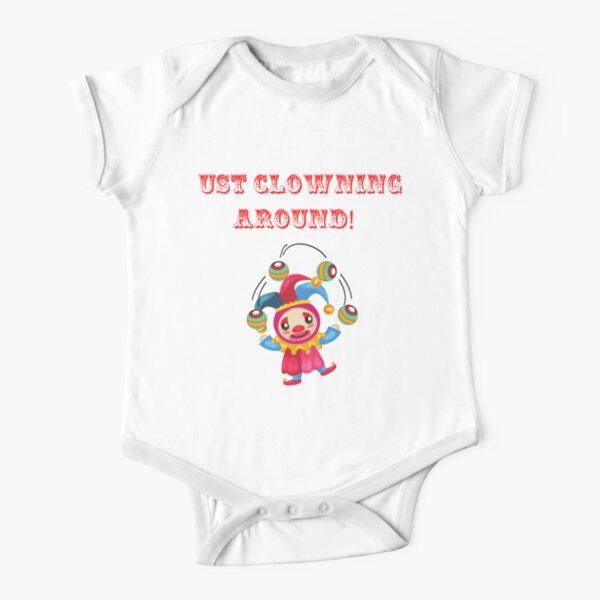Just clowning around! Short Sleeve Baby One-Piece