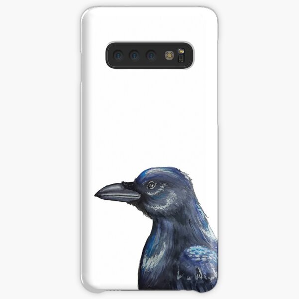 Traditional crow painting Samsung Galaxy Snap Case