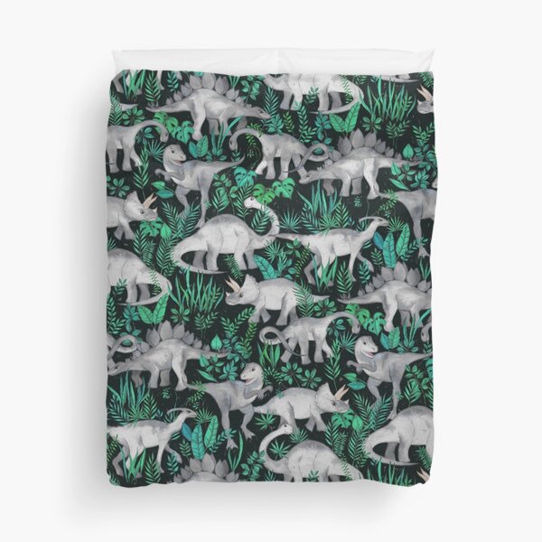 Dinosaur Jungle Duvet Cover