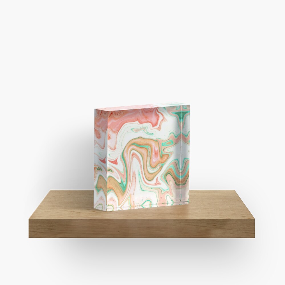 Musk Melon #abstract #digitalart Acrylic Block