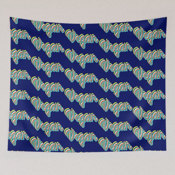 Item preview, Vegan Retro Typography designed and sold by BuiceJox.