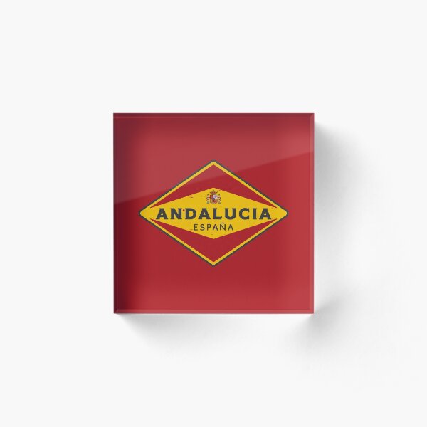 Andalucia Spain Acrylic Block