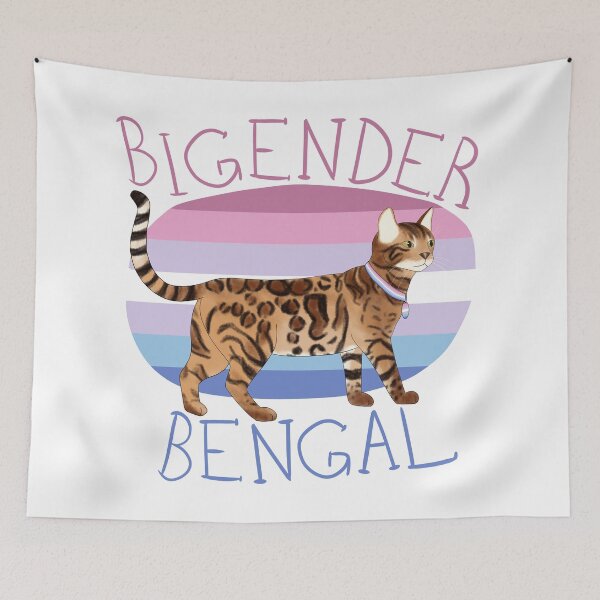Item preview, Bigender Bengal designed and sold by oakwyrm.