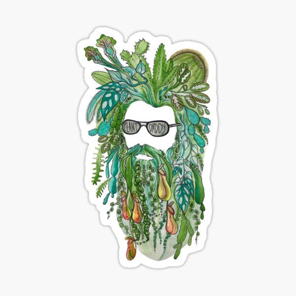 Plant Daddy Sticker
