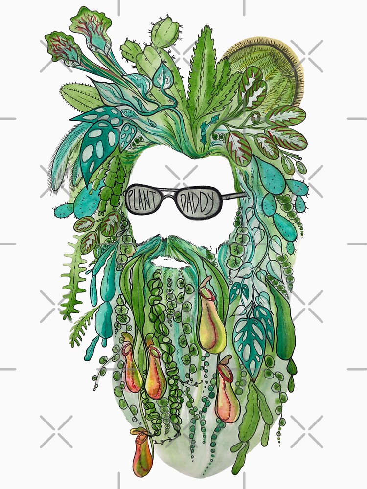 &quot;Plant Daddy&quot; Tshirt by bluejayknits Redbubble