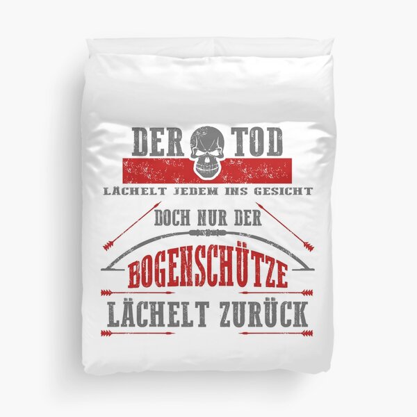 Bettbezuge Bogensch C3 Bctze Redbubble