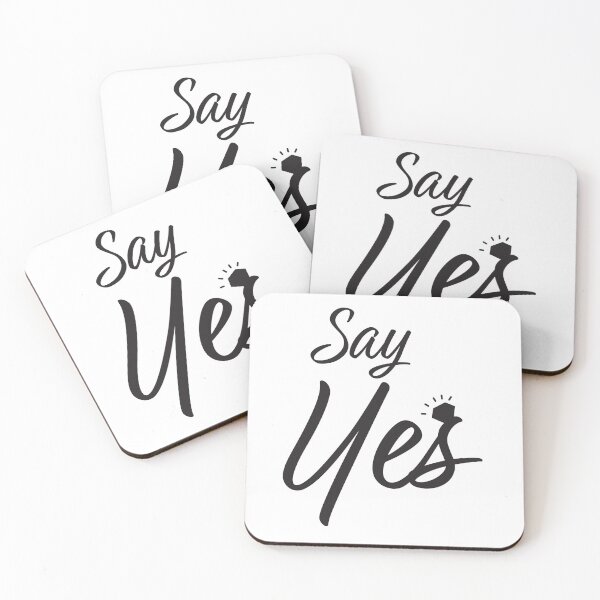 Item preview, Say Yes Marriage Proposal designed and sold by sigdesign.