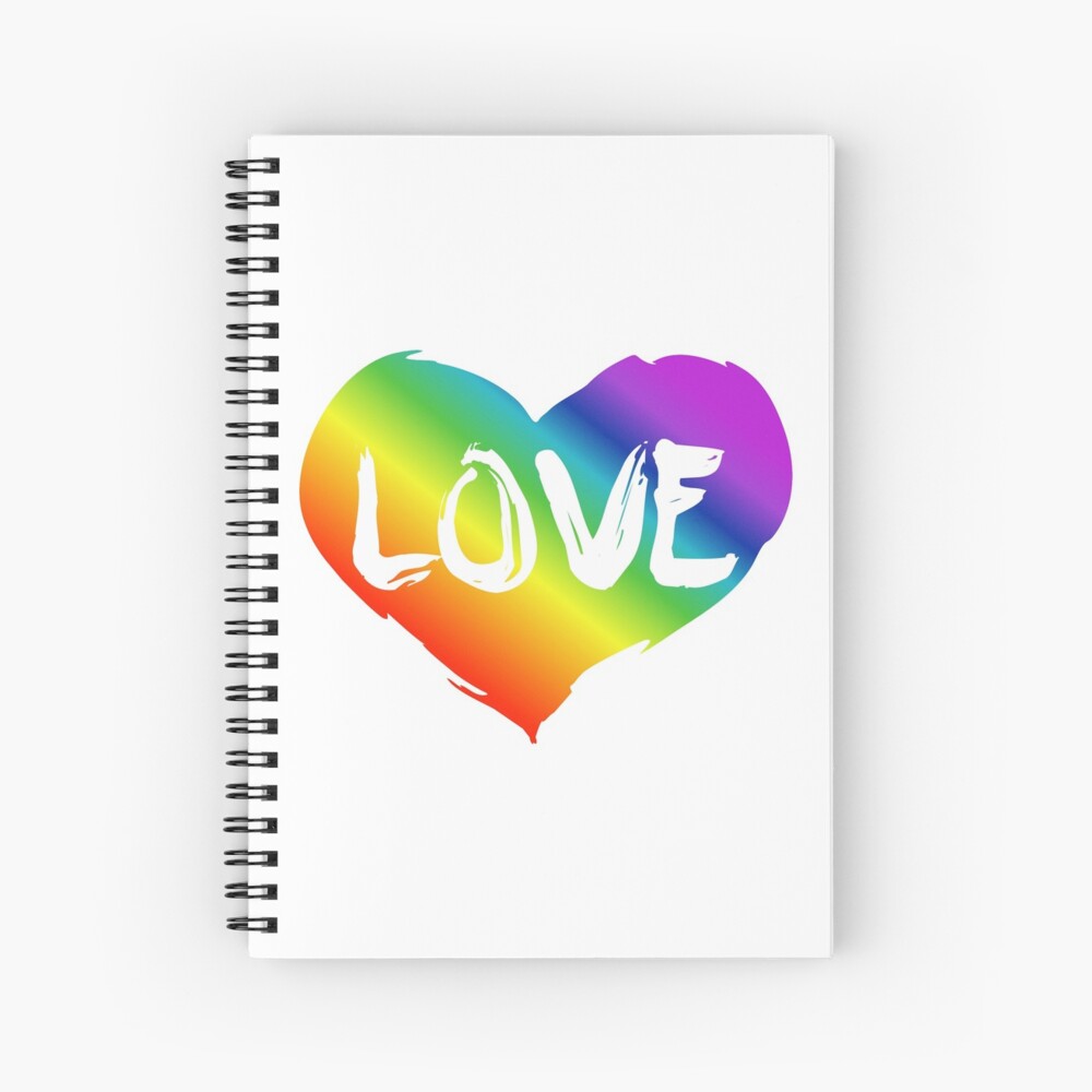 LGBT rainbow heart - Love LGBT rainbow heart - Love