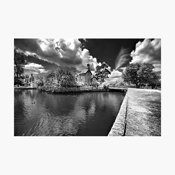 Item preview, "Down by the Riverside" - View of Beaulieu River Hampshire England designed and sold by silvcurl09.