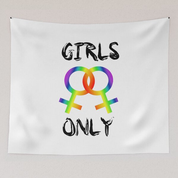 Item preview, Girls Only - Lesbian motive designed and sold by claudiasartwork.