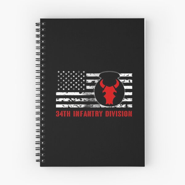 Item preview, 34th Infantry Division (Distressed Flag) designed and sold by Jared Davies.